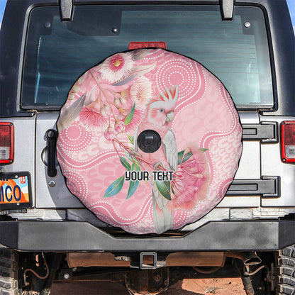 Personalized Pink Galah Fight for Hope and Healing Spare Tire Cover Australia’s Breast Cancer Support