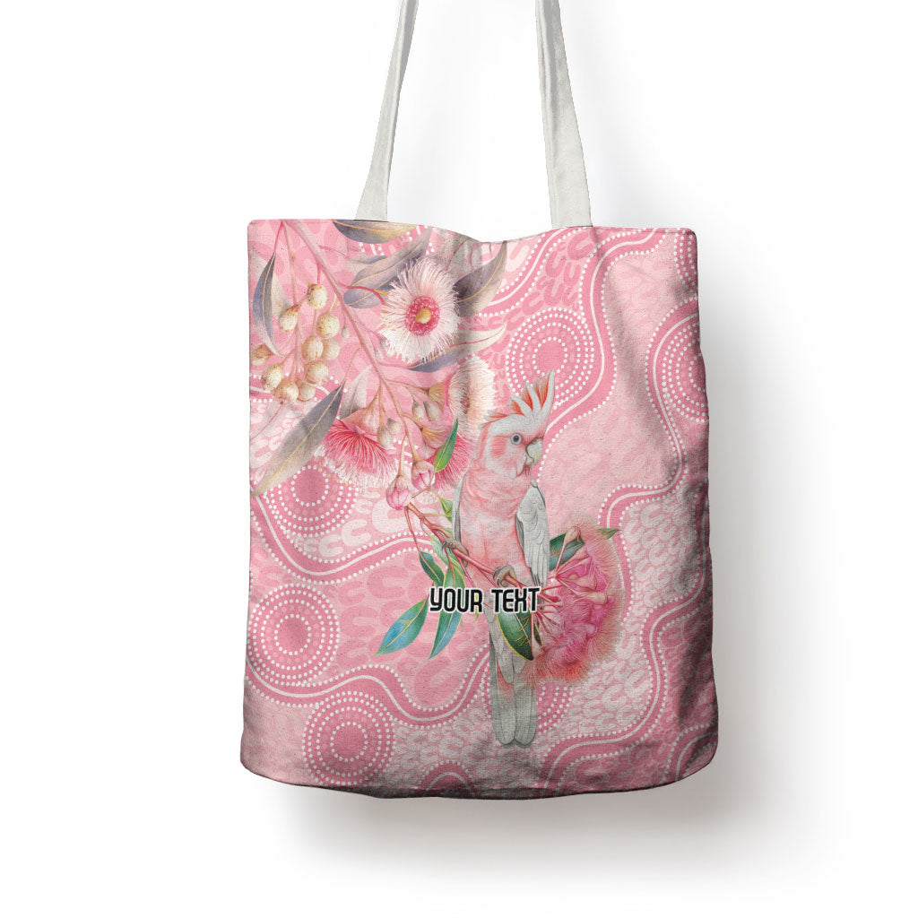 Personalized Pink Galah Fight for Hope and Healing Tote Bag Australia’s Breast Cancer Support