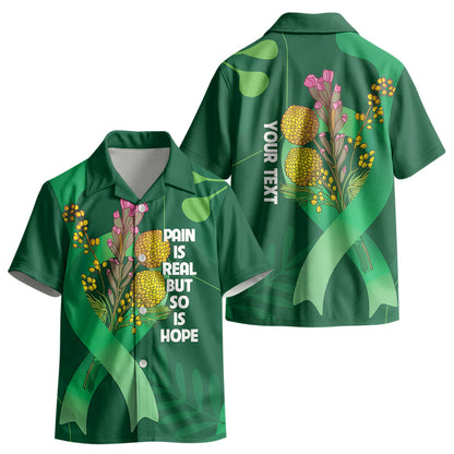 Australia Mental Health Personalised Kid Hawaiian Shirt Pain Real But So Is Hope