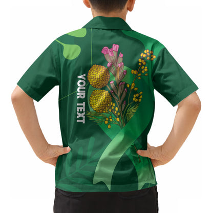 Australia Mental Health Personalised Kid Hawaiian Shirt Pain Real But So Is Hope