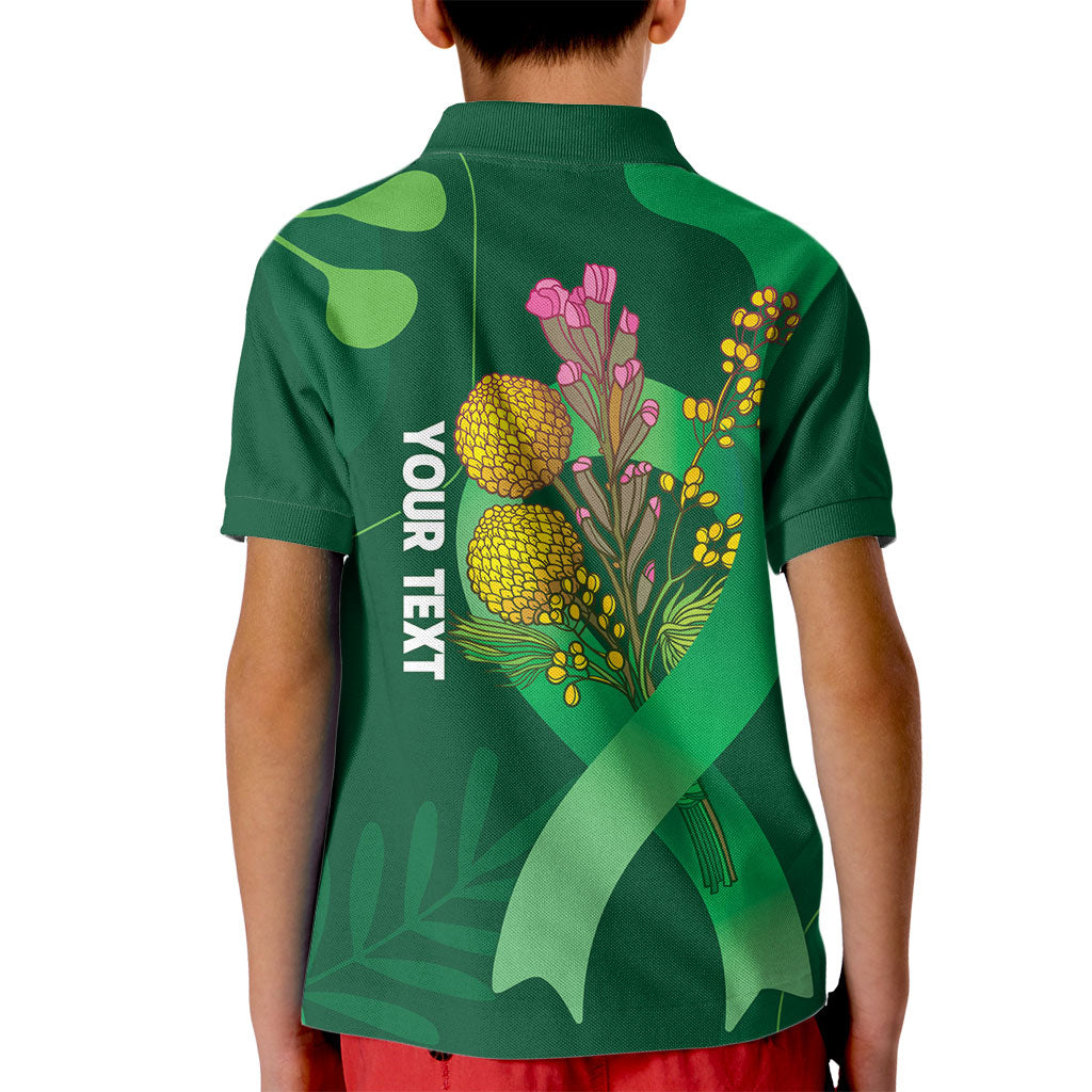 Australia Mental Health Personalised Kid Polo Shirt Pain Real But So Is Hope