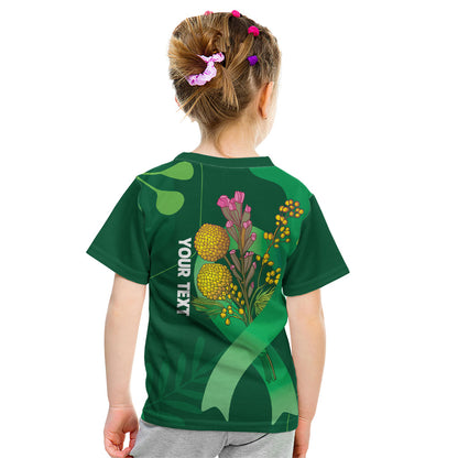 Australia Mental Health Personalised Kid T Shirt Pain Real But So Is Hope