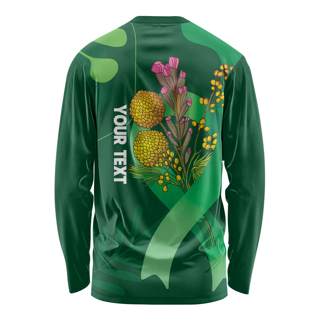 Australia Mental Health Personalised Long Sleeve Shirt Pain Real But So Is Hope