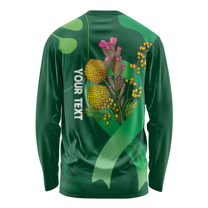Australia Mental Health Personalised Long Sleeve Shirt Pain Real But So Is Hope