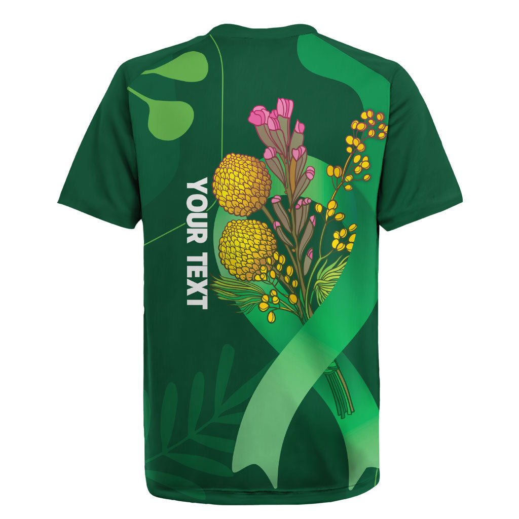 Australia Mental Health Personalised Rugby Jersey Pain Real But So Is Hope