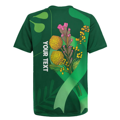 Australia Mental Health Personalised Rugby Jersey Pain Real But So Is Hope