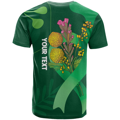 Australia Mental Health Personalised T Shirt Pain Real But So Is Hope