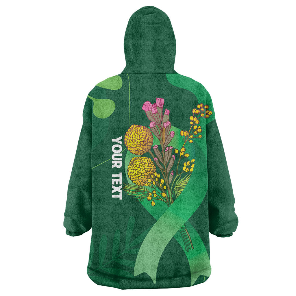 Australia Mental Health Personalised Wearable Blanket Hoodie Pain Real But So Is Hope