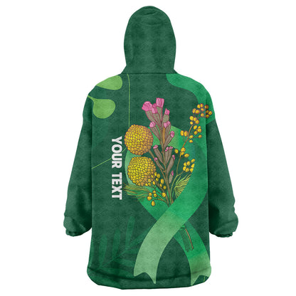 Australia Mental Health Personalised Wearable Blanket Hoodie Pain Real But So Is Hope