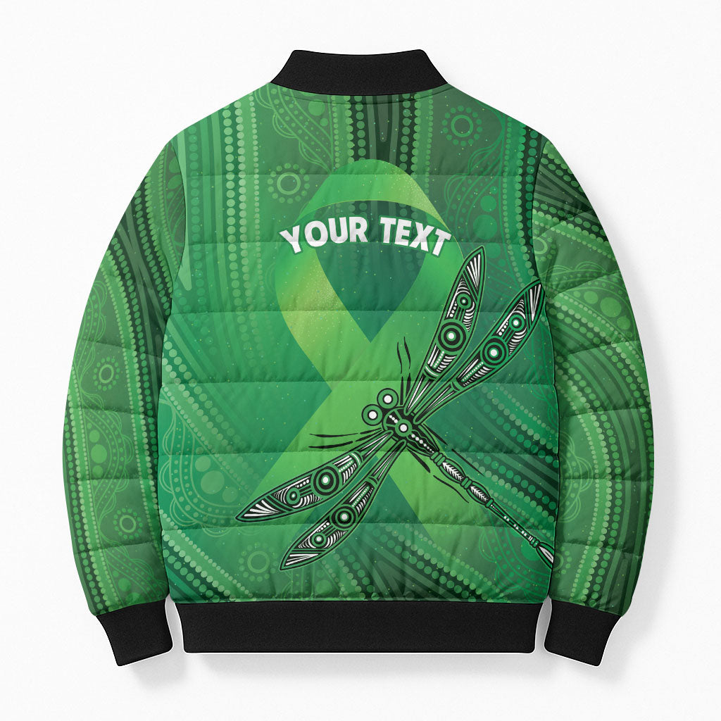 Australia Mental Health Personalised Bomber Puffer Jacket The Sun Will Rise And We Will Try Again
