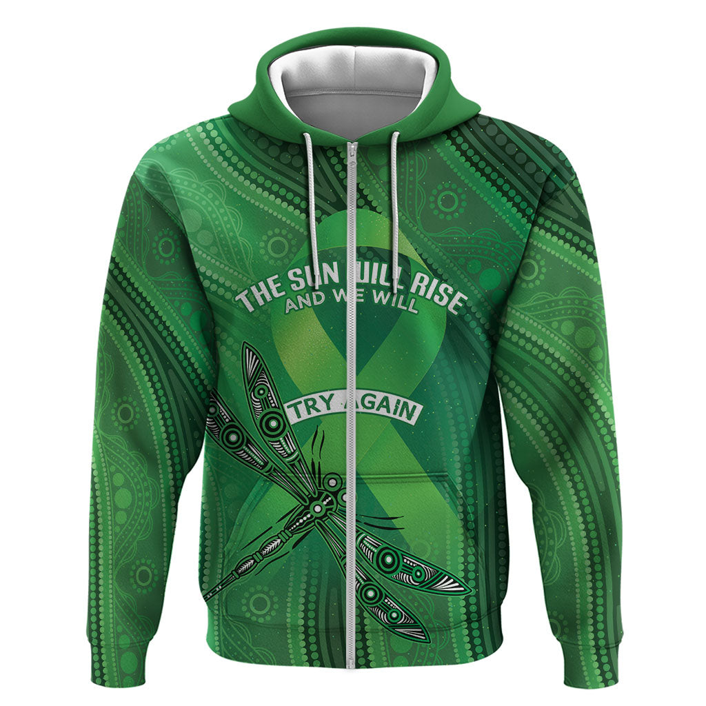 Australia Mental Health Personalised Hoodie The Sun Will Rise And We Will Try Again