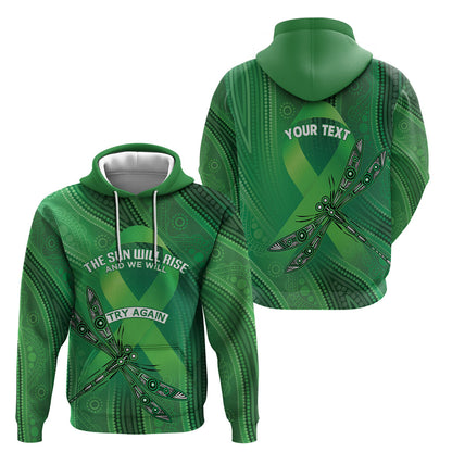 Australia Mental Health Personalised Hoodie The Sun Will Rise And We Will Try Again