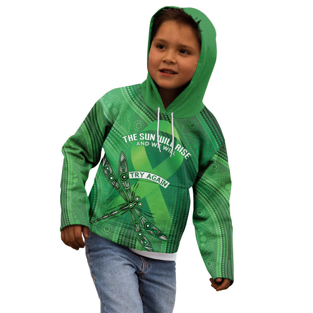 Australia Mental Health Personalised Kid Hoodie The Sun Will Rise And We Will Try Again