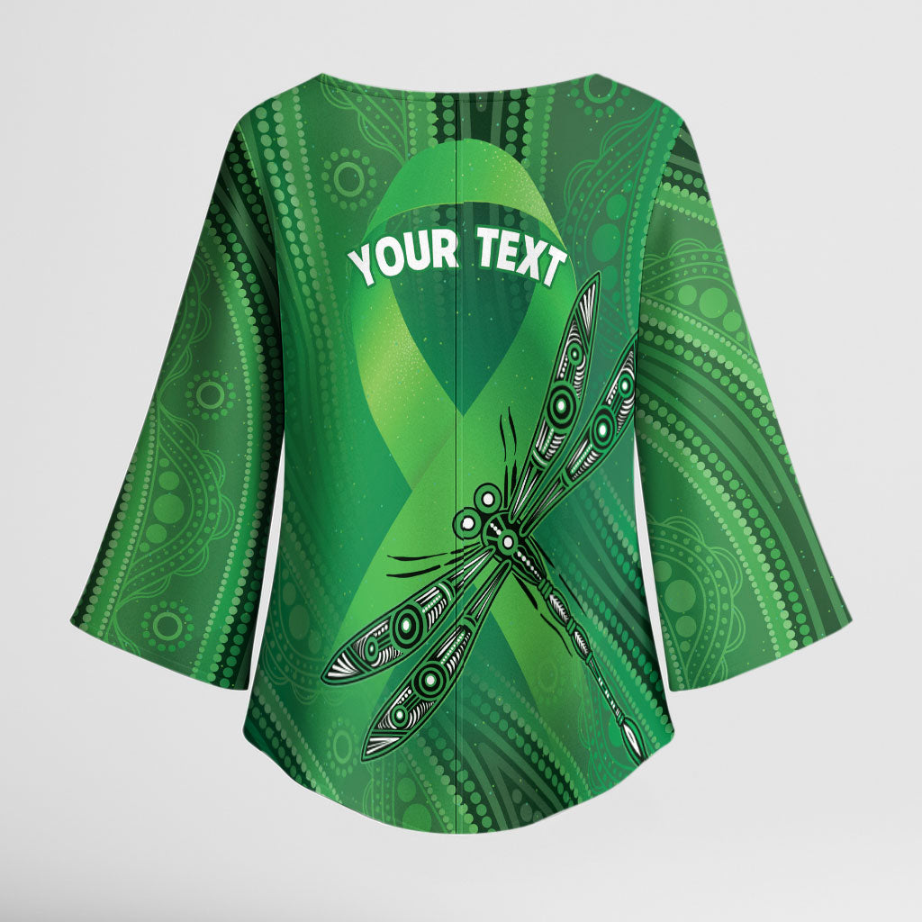 Australia Mental Health Personalised Kimono Sleeve Blouse The Sun Will Rise And We Will Try Again