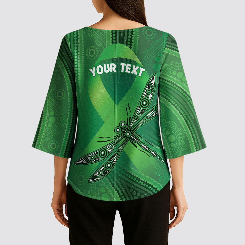 Australia Mental Health Personalised Kimono Sleeve Blouse The Sun Will Rise And We Will Try Again