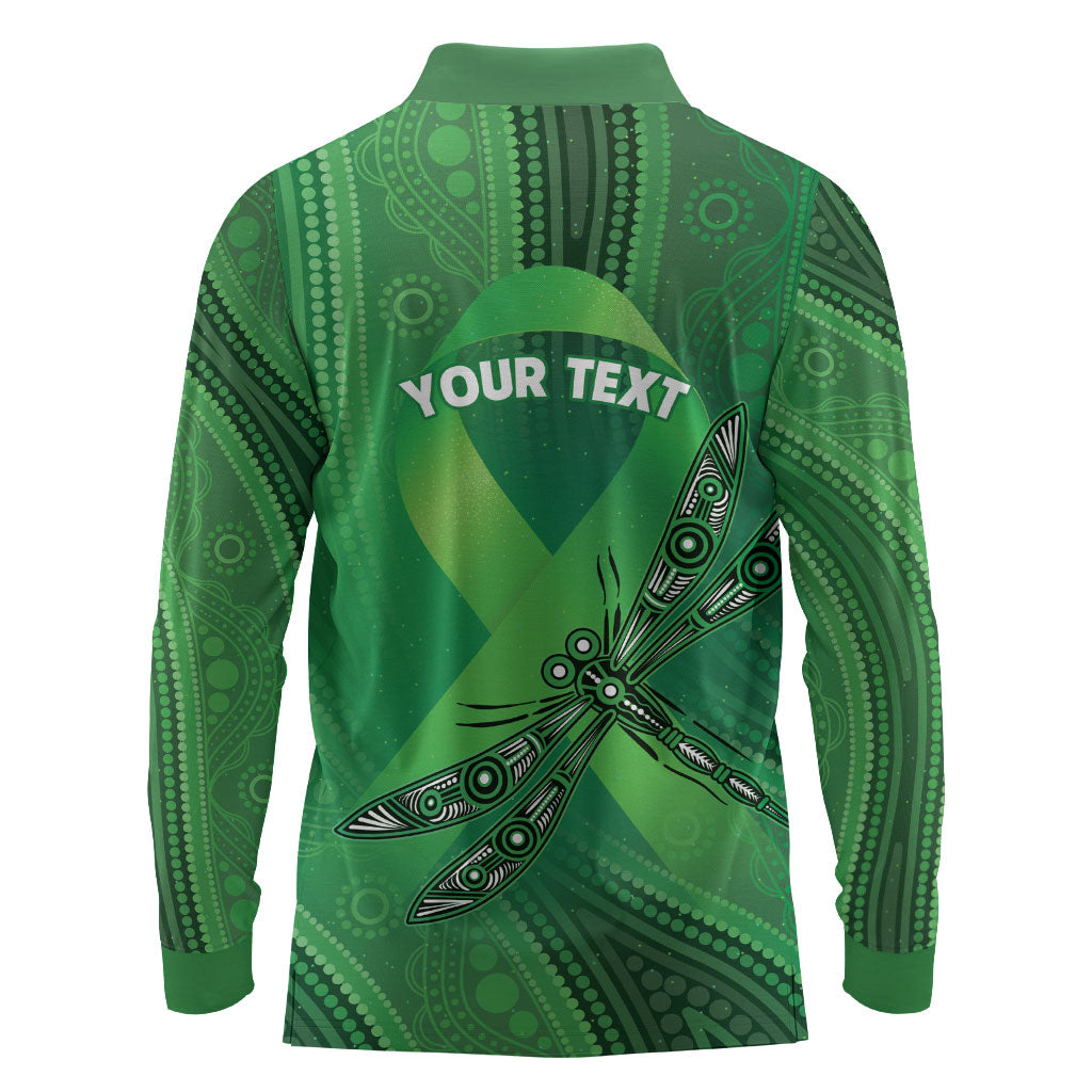Australia Mental Health Personalised Long Sleeve Polo Shirt The Sun Will Rise And We Will Try Again