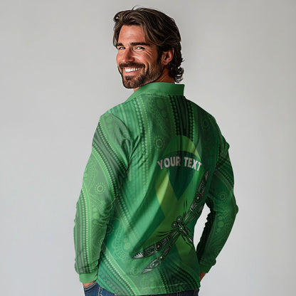 Australia Mental Health Personalised Long Sleeve Polo Shirt The Sun Will Rise And We Will Try Again