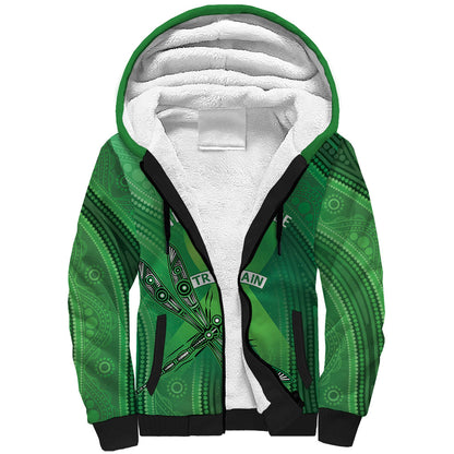 Australia Mental Health Personalised Sherpa Hoodie The Sun Will Rise And We Will Try Again