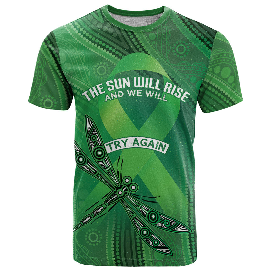 Australia Mental Health Personalised T Shirt The Sun Will Rise And We Will Try Again