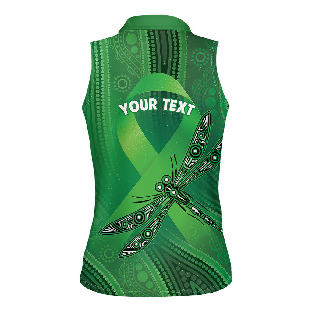 Australia Mental Health Personalised Women Sleeveless Polo Shirt The Sun Will Rise And We Will Try Again