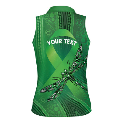 Australia Mental Health Personalised Women Sleeveless Polo Shirt The Sun Will Rise And We Will Try Again