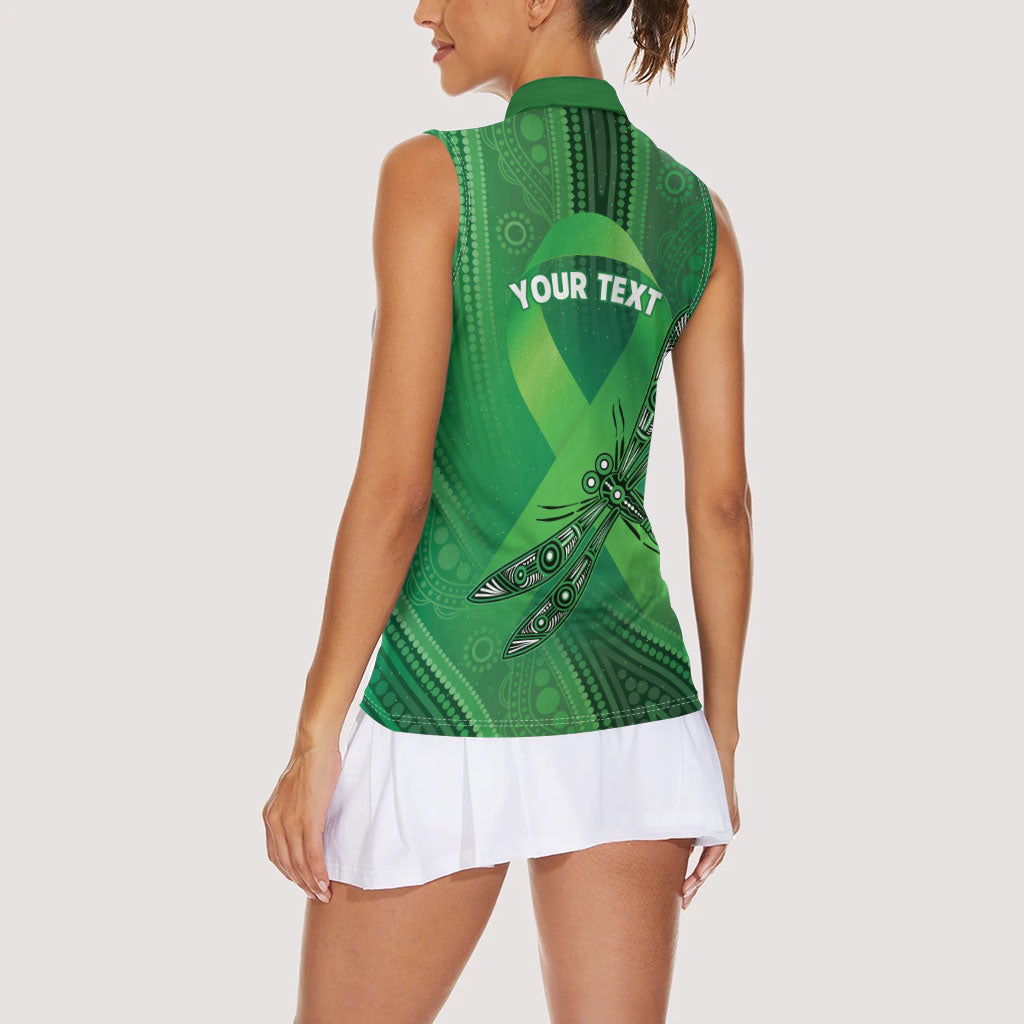 Australia Mental Health Personalised Women Sleeveless Polo Shirt The Sun Will Rise And We Will Try Again