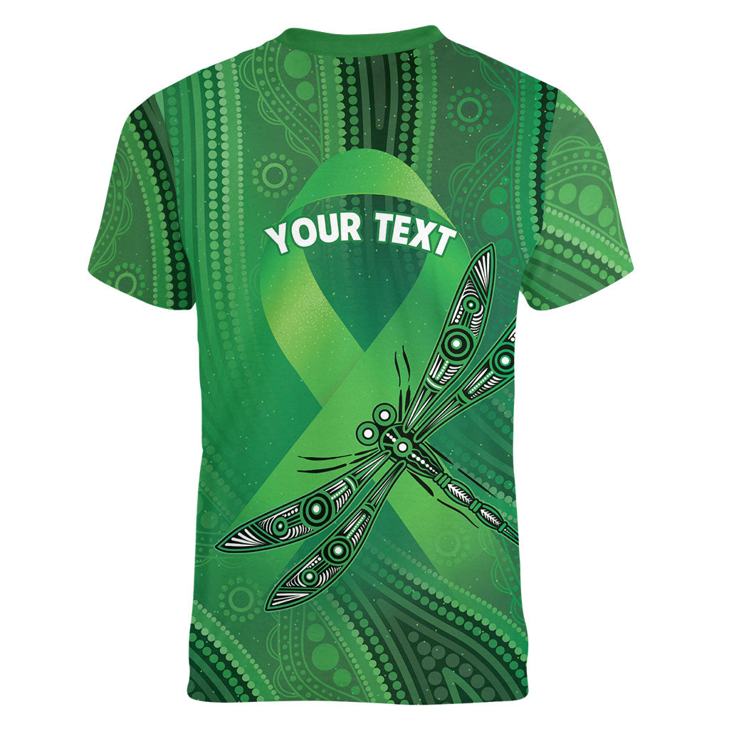 Australia Mental Health Personalised Women V-Neck T-Shirt The Sun Will Rise And We Will Try Again