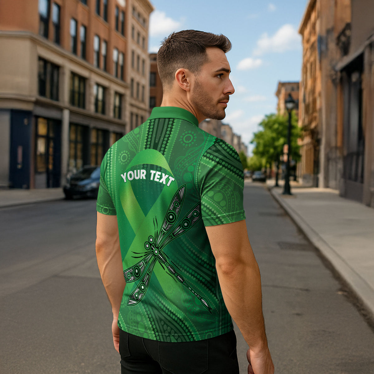 Australia Mental Health Personalised Zipper Polo Shirt The Sun Will Rise And We Will Try Again