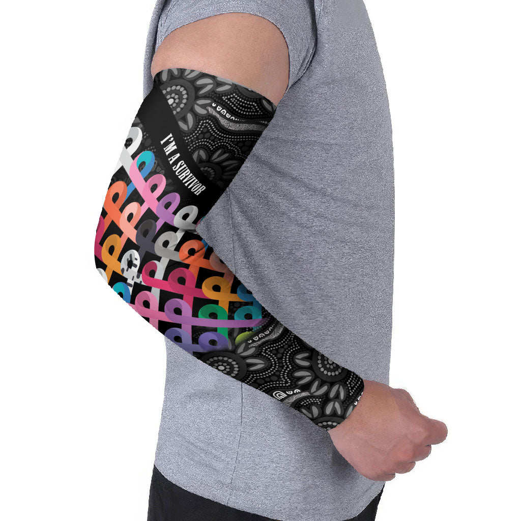 Australia Cancer Survivor Personalised Arm Sleeves I’m A Survivor All Cancer
