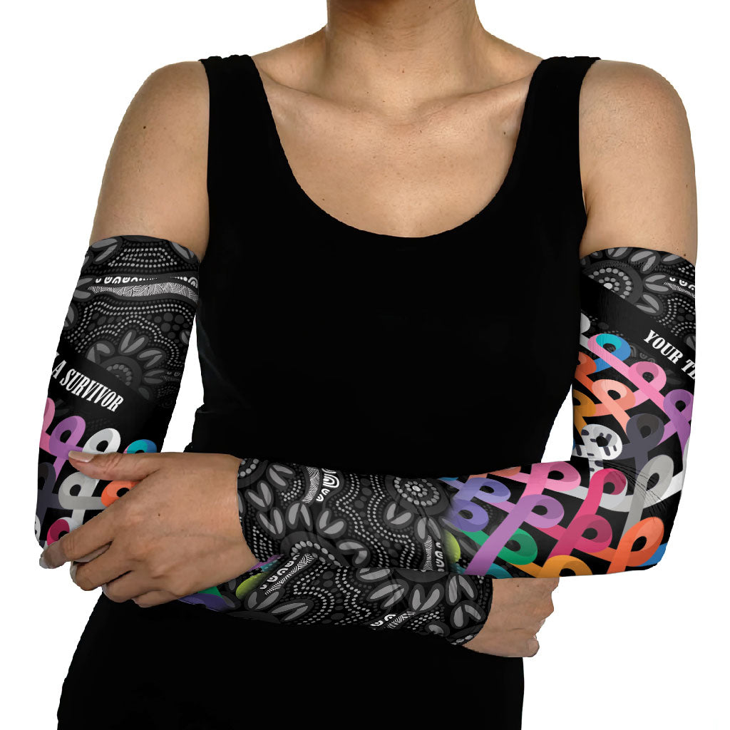 Australia Cancer Survivor Personalised Arm Sleeves I’m A Survivor All Cancer