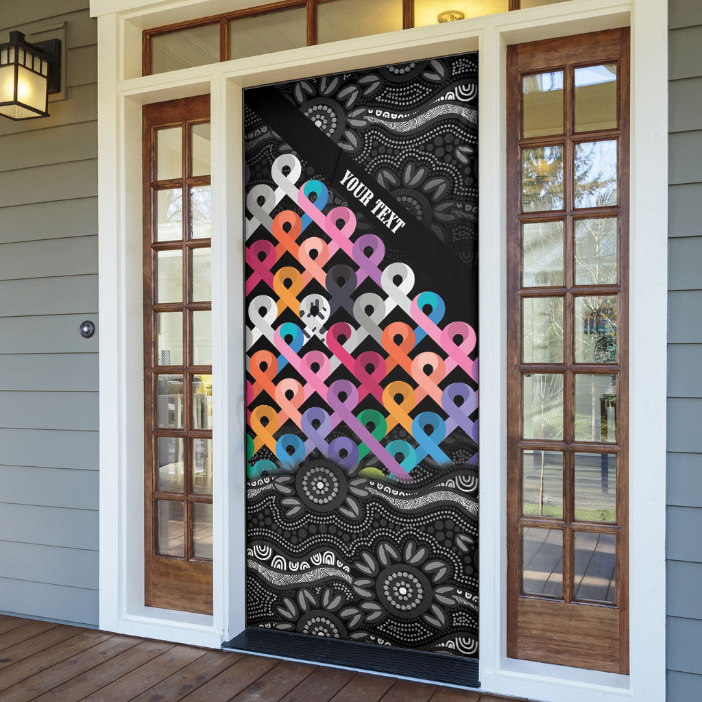 Australia Cancer Survivor Personalised Door Cover I’m A Survivor All Cancer