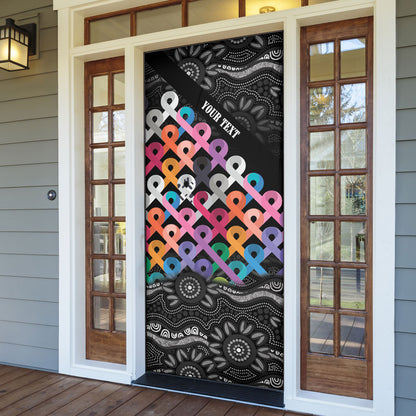 Australia Cancer Survivor Personalised Door Cover I’m A Survivor All Cancer