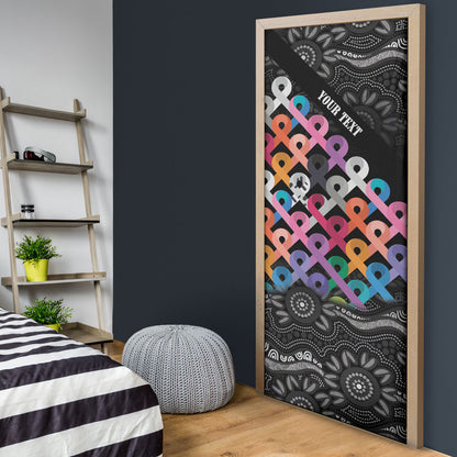 Australia Cancer Survivor Personalised Door Cover I’m A Survivor All Cancer