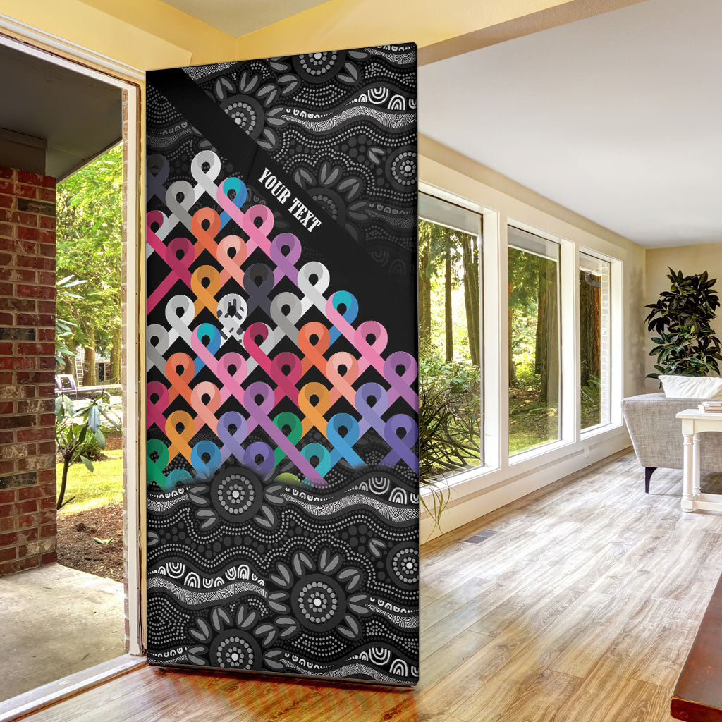 Australia Cancer Survivor Personalised Door Cover I’m A Survivor All Cancer