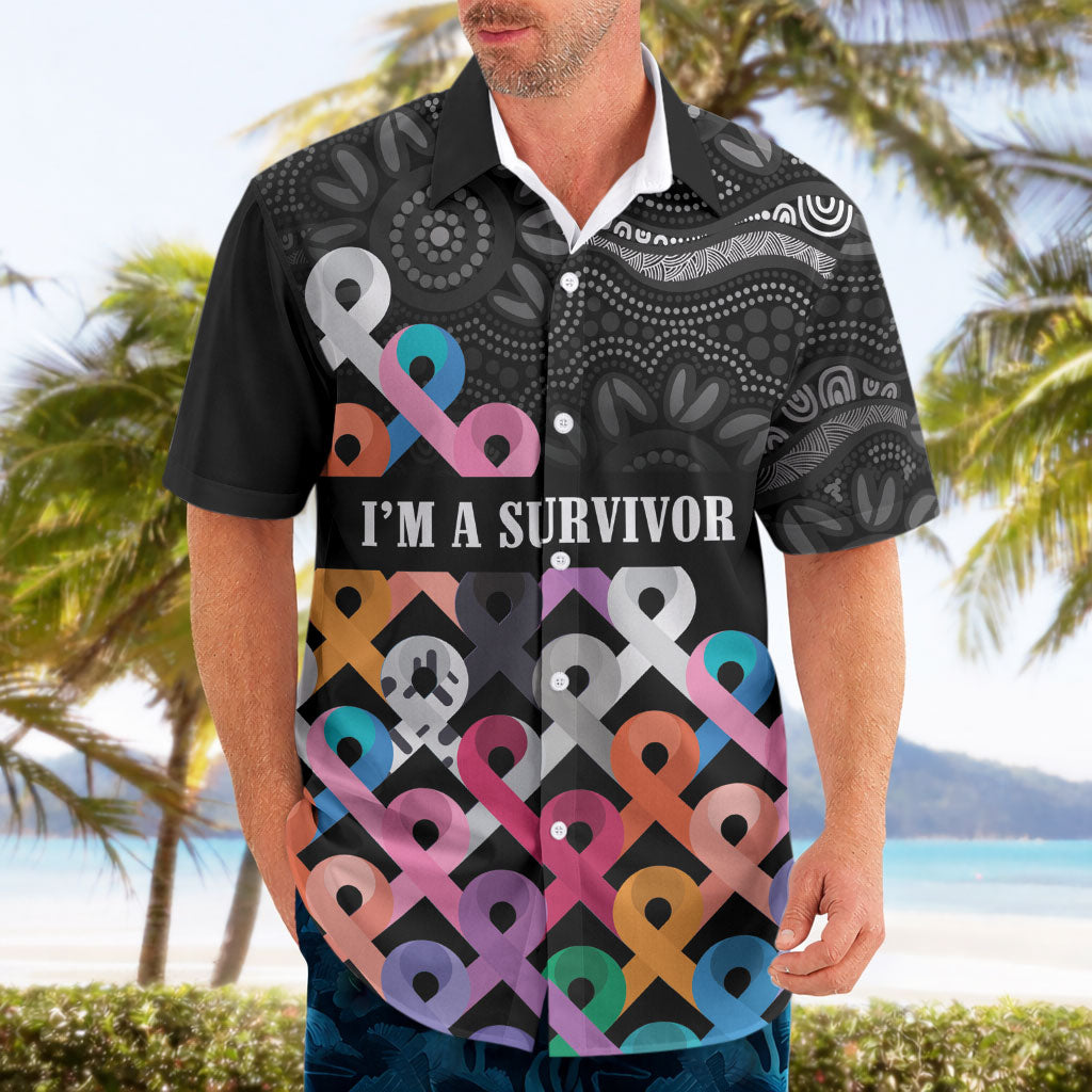 Australia Cancer Survivor Personalised Hawaiian Shirt I’m A Survivor All Cancer
