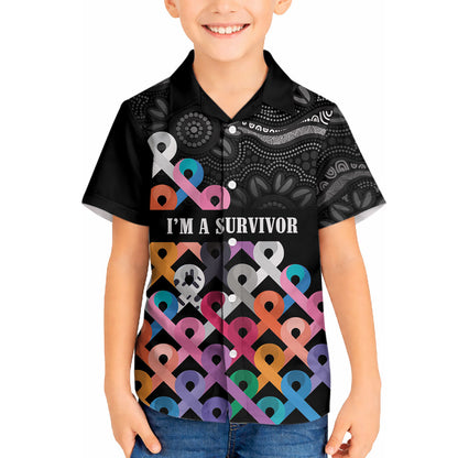 Australia Cancer Survivor Personalised Hawaiian Shirt I’m A Survivor All Cancer