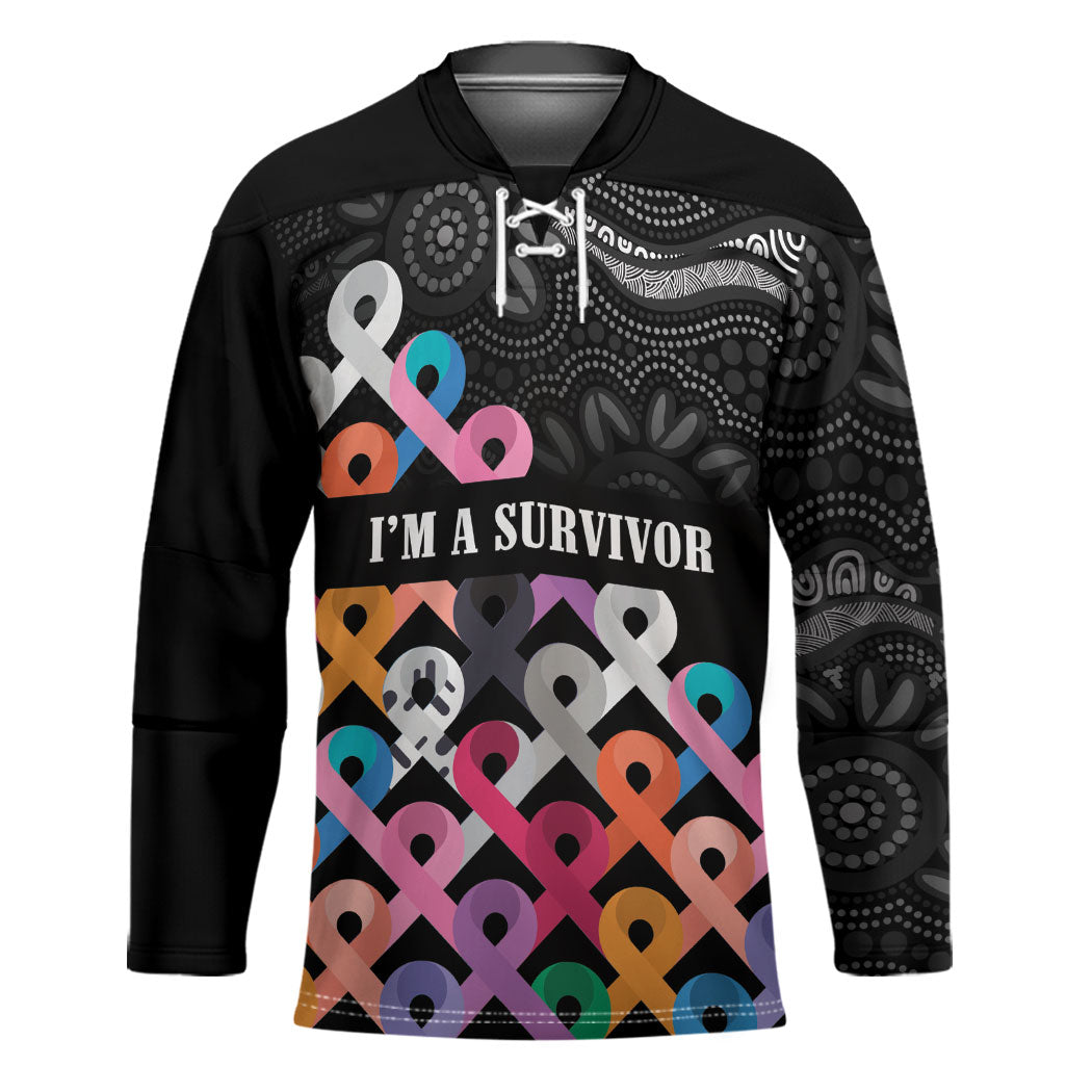 Australia Cancer Survivor Personalised Hockey Jersey I’m A Survivor All Cancer