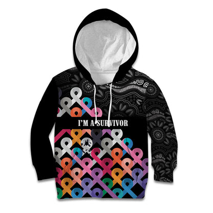 Australia Cancer Survivor Personalised Kid Hoodie I’m A Survivor All Cancer
