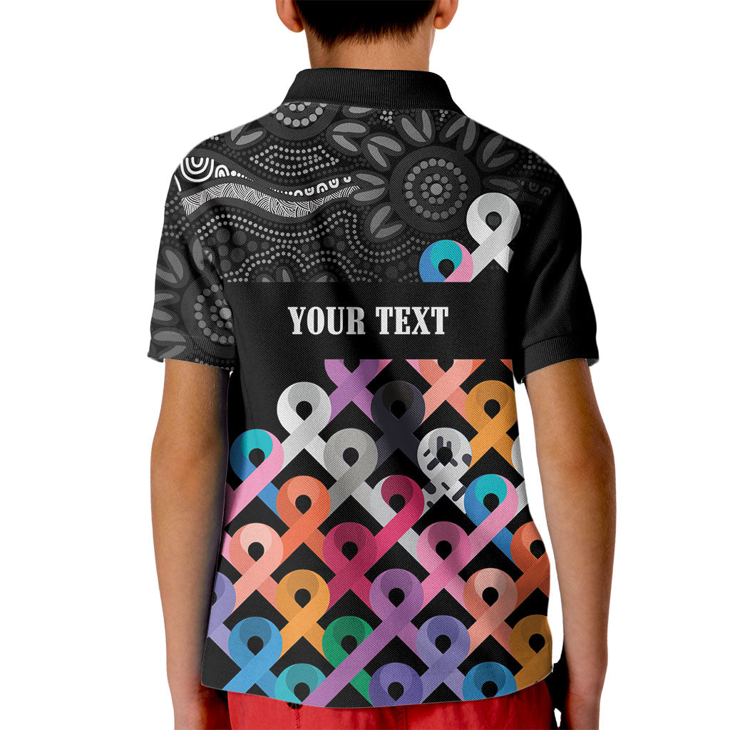 Australia Cancer Survivor Personalised Kid Polo Shirt I’m A Survivor All Cancer
