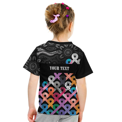 Australia Cancer Survivor Personalised Kid T Shirt I’m A Survivor All Cancer