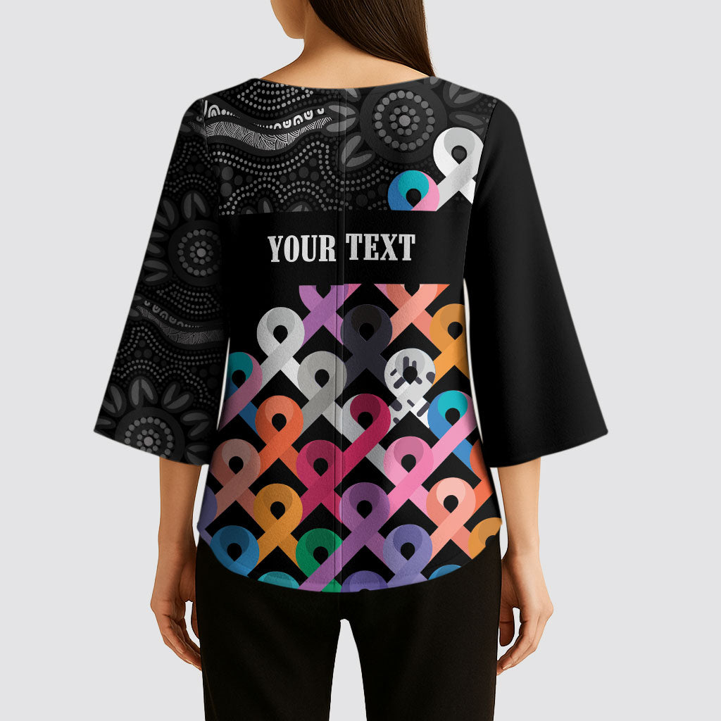 Australia Cancer Survivor Personalised Kimono Sleeve Blouse I’m A Survivor All Cancer