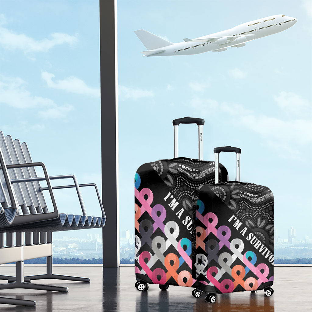 Australia Cancer Survivor Luggage Cover I’m A Survivor All Cancer