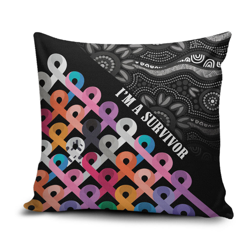 Australia Cancer Survivor Pillow Cover I’m A Survivor All Cancer