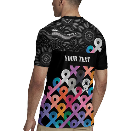 Australia Cancer Survivor Personalised Rugby Jersey I’m A Survivor All Cancer