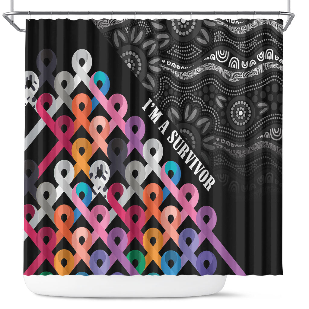 Australia Cancer Survivor Shower Curtain I’m A Survivor All Cancer