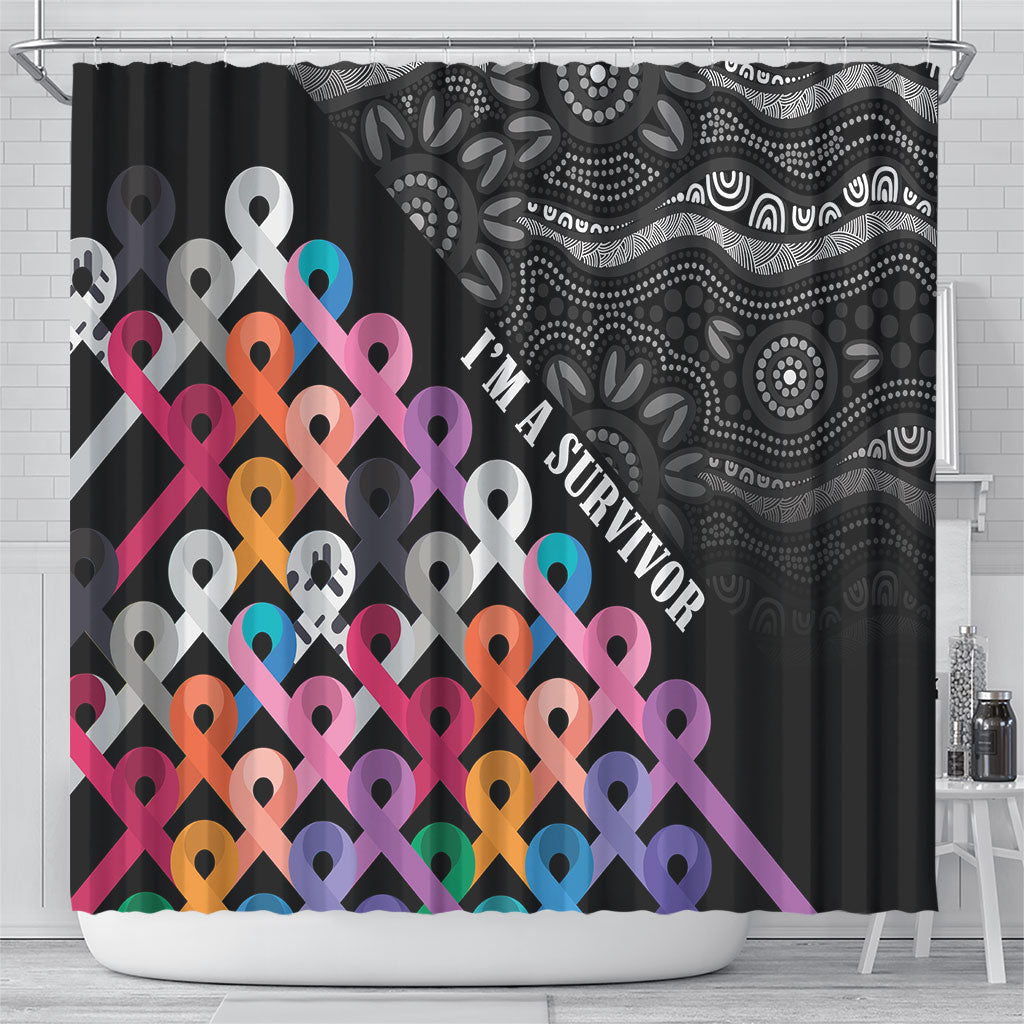 Australia Cancer Survivor Shower Curtain I’m A Survivor All Cancer