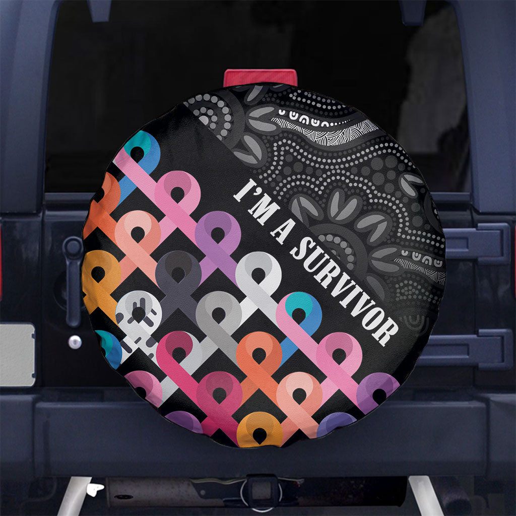 Australia Cancer Survivor Spare Tire Cover I’m A Survivor All Cancer