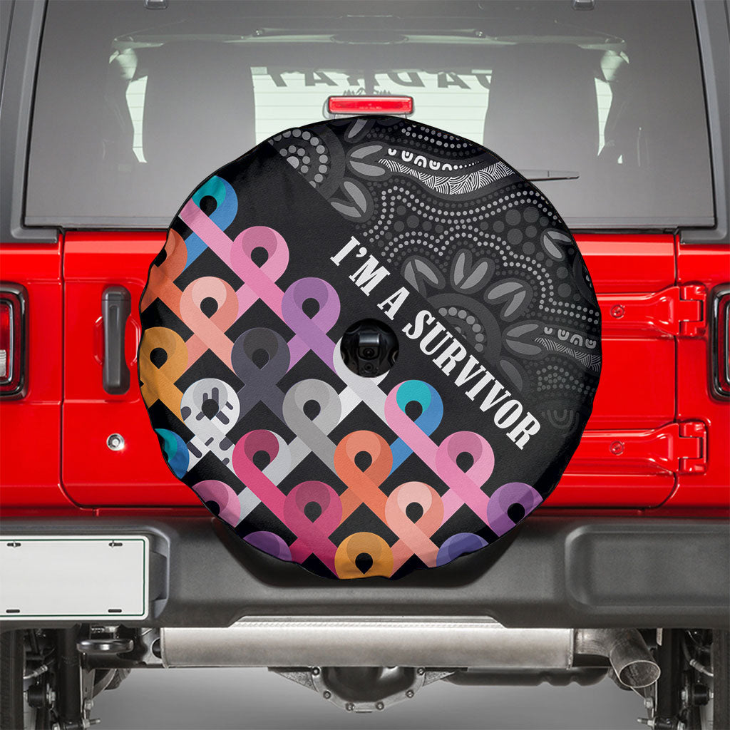 Australia Cancer Survivor Spare Tire Cover I’m A Survivor All Cancer