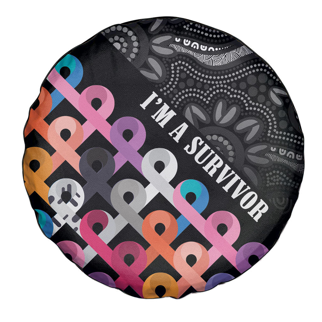 Australia Cancer Survivor Spare Tire Cover I’m A Survivor All Cancer