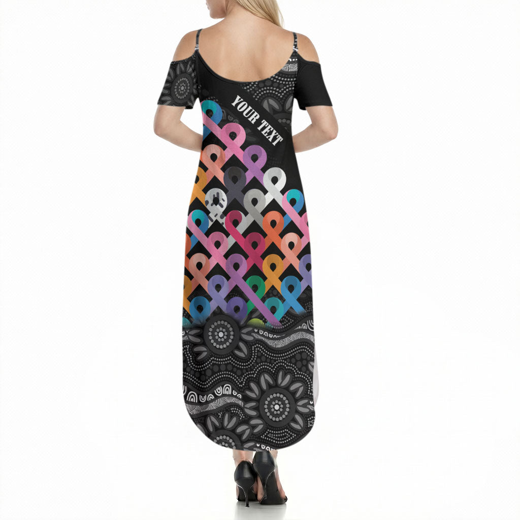 Australia Cancer Survivor Personalised Summer Maxi Dress I’m A Survivor All Cancer